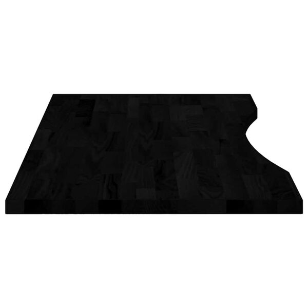 vidaXL Επιφάνεια Τραπεζιού Ορθογώνιος 100x60x2,5 εκ. Μασίφ Ξύλο Δρυός