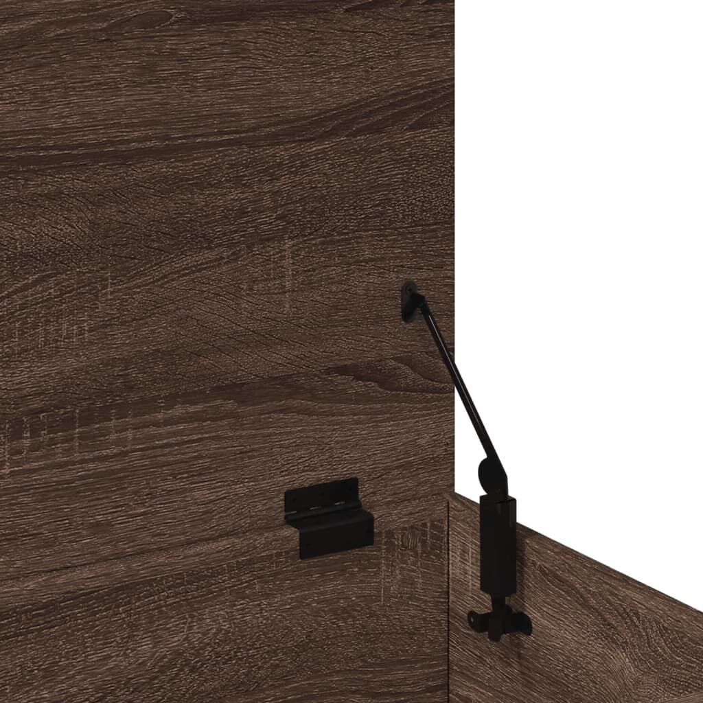 vidaXL Κουτί Αποθήκευσης Καφέ δρυς 100x42x46 εκ. Επεξεργασμένο Ξύλο