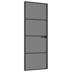 vidaXL &Epsilon;&sigma;&omega;&tau;&epsilon;&rho;&iota;&kappa;ή &Pi;ό&rho;&tau;&alpha; 76 x 201,5 cm &Theta;&rho;&upsilon;&mu;&mu;&alpha;&tau;&iota;&sigma;&mu;έ&nu;&omicron; &Gamma;&upsilon;&alpha;&lambda;ί &kappa;&alpha;&iota; &Alpha;&lambda;&omicron;&upsilon;&mu;ί&nu;&iota;&omicron;