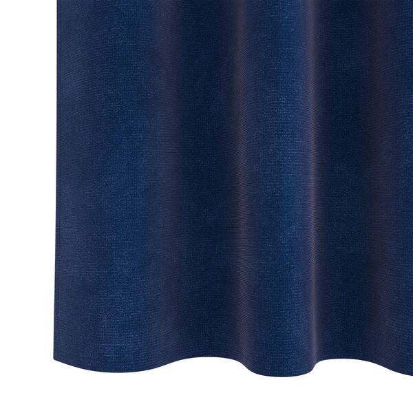 vidaXL Κουρτίνες με κουρτίνες 2 pcs Σκούρο Μπλε 140 x 140 cm Βελούδο