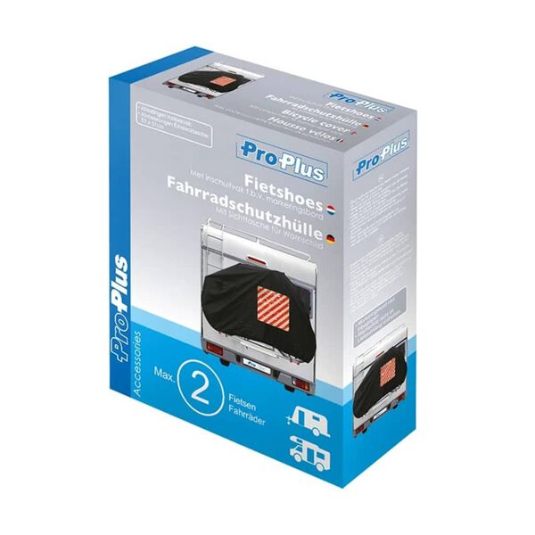 ProPlus Κάλυμμα Ποδηλάτου 2 Ποδήλατα για Σχάρα Στερέωσης Σχισμή Τσέπης