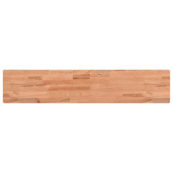 vidaXL Ράφι Τοίχου 100x20x1,5 εκ. από Μασίφ Ξύλο Οξιάς