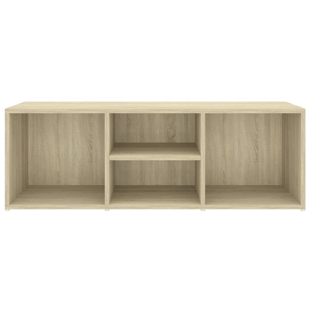 vidaXL Πάγκος Αποθήκ. Παπουτσιών Sonoma Δρυς 105x35x35 εκ. Επεξ. Ξύλο