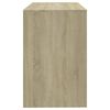vidaXL Γραφείο Sonoma Δρυς 101x50x76,5 εκ. από Επεξεργασμένο Ξύλο