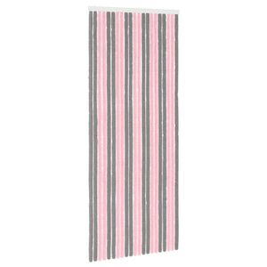 vidaXL &Kappa;&omicron;&upsilon;&rho;&tau;ί&nu;&alpha; &epsilon;&nu;&tau;ό&mu;&omega;&nu; Chenille &Alpha;&sigma;&eta;&mu;ί &Gamma;&kappa;&rho;&iota; &kappa;&alpha;&iota; &Rho;&omicron;&zeta; 90 x 220 cm