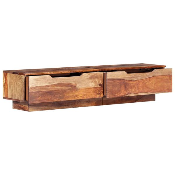 vidaXL Έπιπλο Τηλεόρασης 145 x 30 x 30 εκ. από Μασίφ Ξύλο Ακακίας