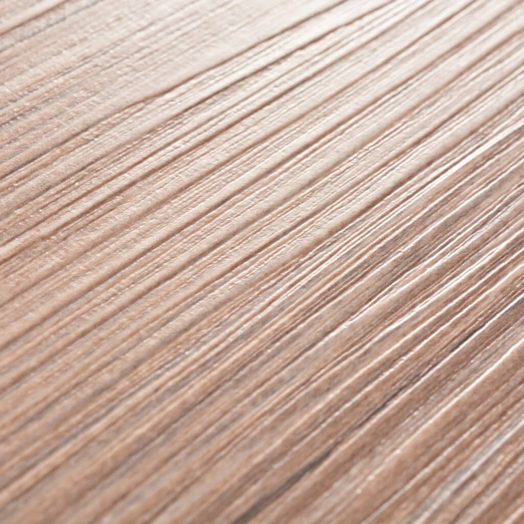 vidaXL Δάπεδο Αυτοκόλλητο Καφέ Δρυς 5,02 μ² / 2 χιλ. από PVC