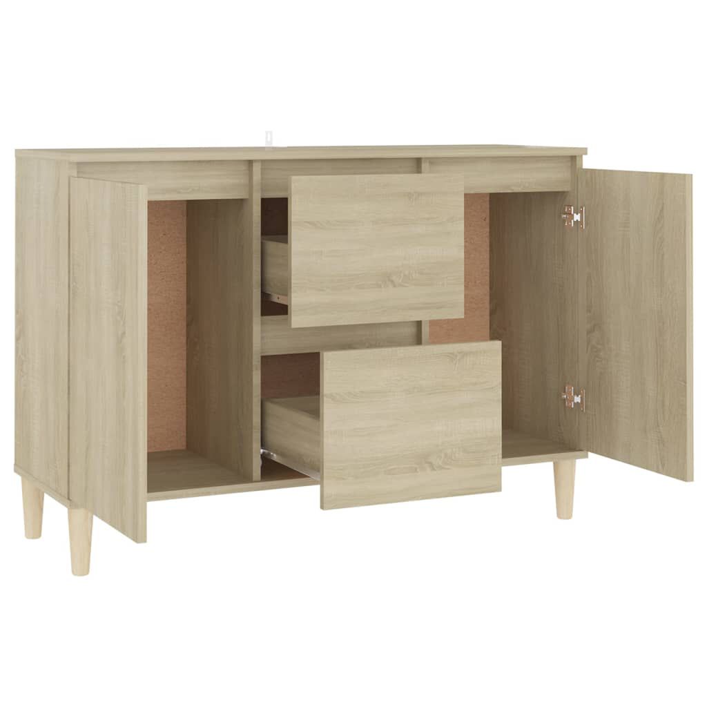 vidaXL Μπουφές Sonoma δρυς 101 x 35 x 70 εκ. Επεξεργασμένο Ξύλο