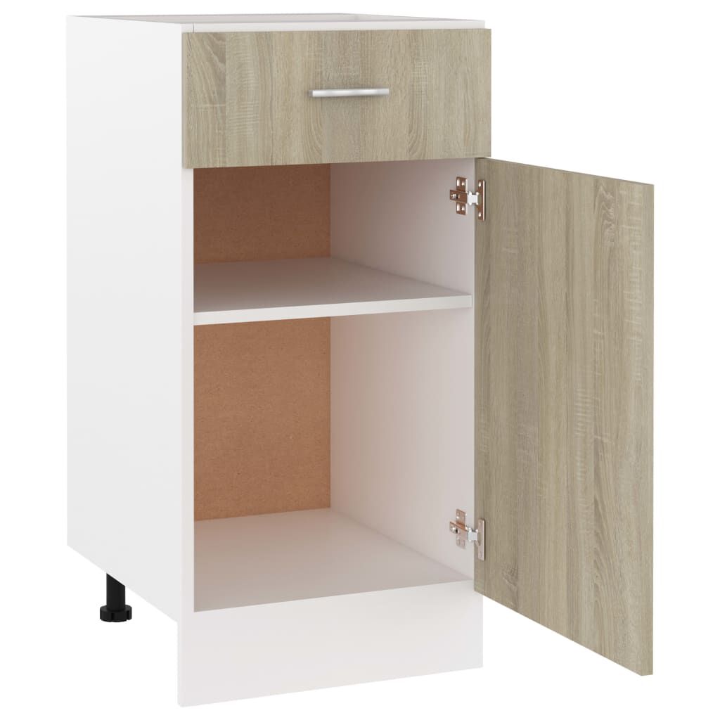 vidaXL Ντουλάπι με Συρτάρι Sonoma Δρυς 40x46x81,5 εκ. Επεξ. Ξύλο
