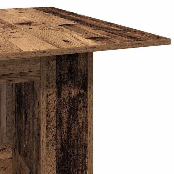 vidaXL Τραπέζι τραπεζαρίας Παλιό ξύλο 180x90x76 cm Ξύλινη κατασκευή