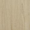 vidaXL Ντουλάπα Sonoma Δρυς 90x50x180 εκ. από Επεξεργασμένο Ξύλο
