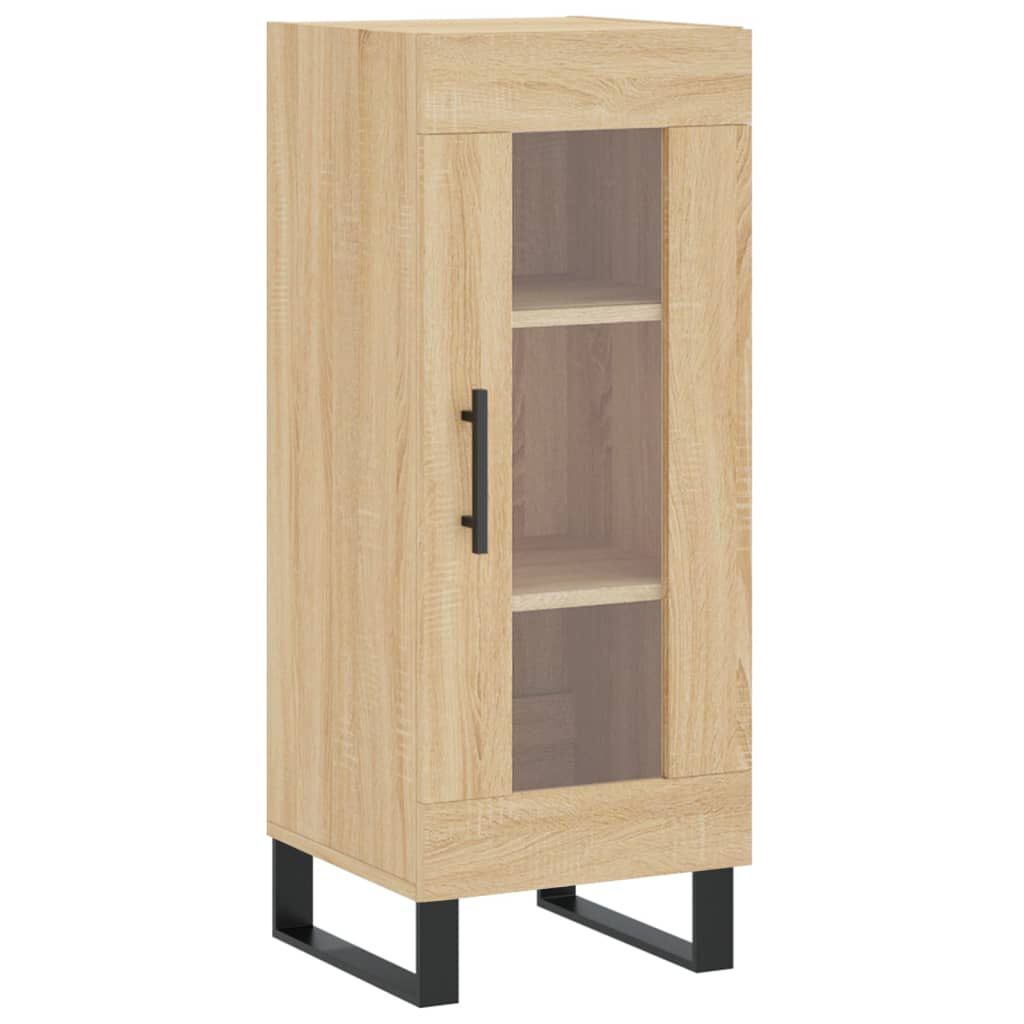 vidaXL Ντουλάπι Sonoma Δρυς 34,5x34x90 εκ. από Επεξεργασμένο Ξύλο