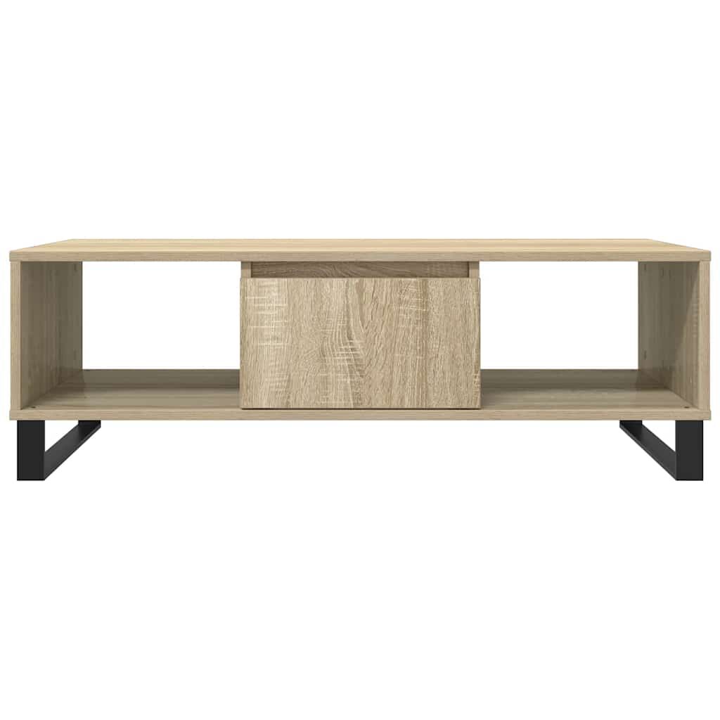 vidaXL Τραπεζάκι Σαλονιού Sonoma Δρυς 104x60x35 εκ. από Επεξεργ. Ξύλο