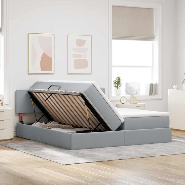 vidaXL &Kappa;&rho;&epsilon;&beta;ά&tau;&iota; &Alpha;&pi;&omicron;&theta;ή&kappa;&eta;&sigmaf; &Alpha;&nu;&omicron;&iota;&chi;&tau;ό &gamma;&kappa;&rho;&iota; 200 x 200 cm &Tau;&epsilon;&chi;&nu;&eta;&tau;ό &Delta;έ&rho;&mu;&alpha;