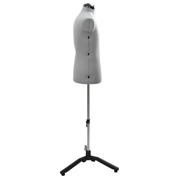 vidaXL Ρυθμιζόμενη Φόρμα Φορέματος Γυναικεία Γκρι 37.5-45.5 ίντσες