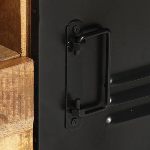 vidaXL Έπιπλο Τηλεόρασης 120 x 30 x 40 εκ. από Μασίφ Ξύλο Μάνγκο