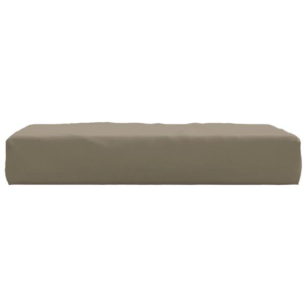 vidaXL Μαξιλάρια Παλέτας Taupe 60 x 60 x 6 εκ. από Ύφασμα Oxford