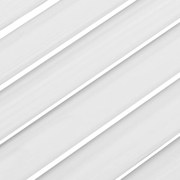 vidaXL Πόρτες ντουλαπιών Louvred Design 2 τεμάχια Λευκό 39,5x29,5 cm