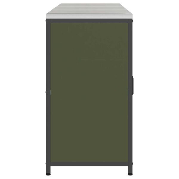 vidaXL Σετ Αποθήκευσης Κουζίνας 3 pcs Ελιά Πράσινη 180 x 50 x 92 εκ.