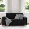 vidaXL Πολυθρόνα-καναπές με μαξιλάρι Μαύρο 160 x 78 x 84 εκ. Δερματίνη