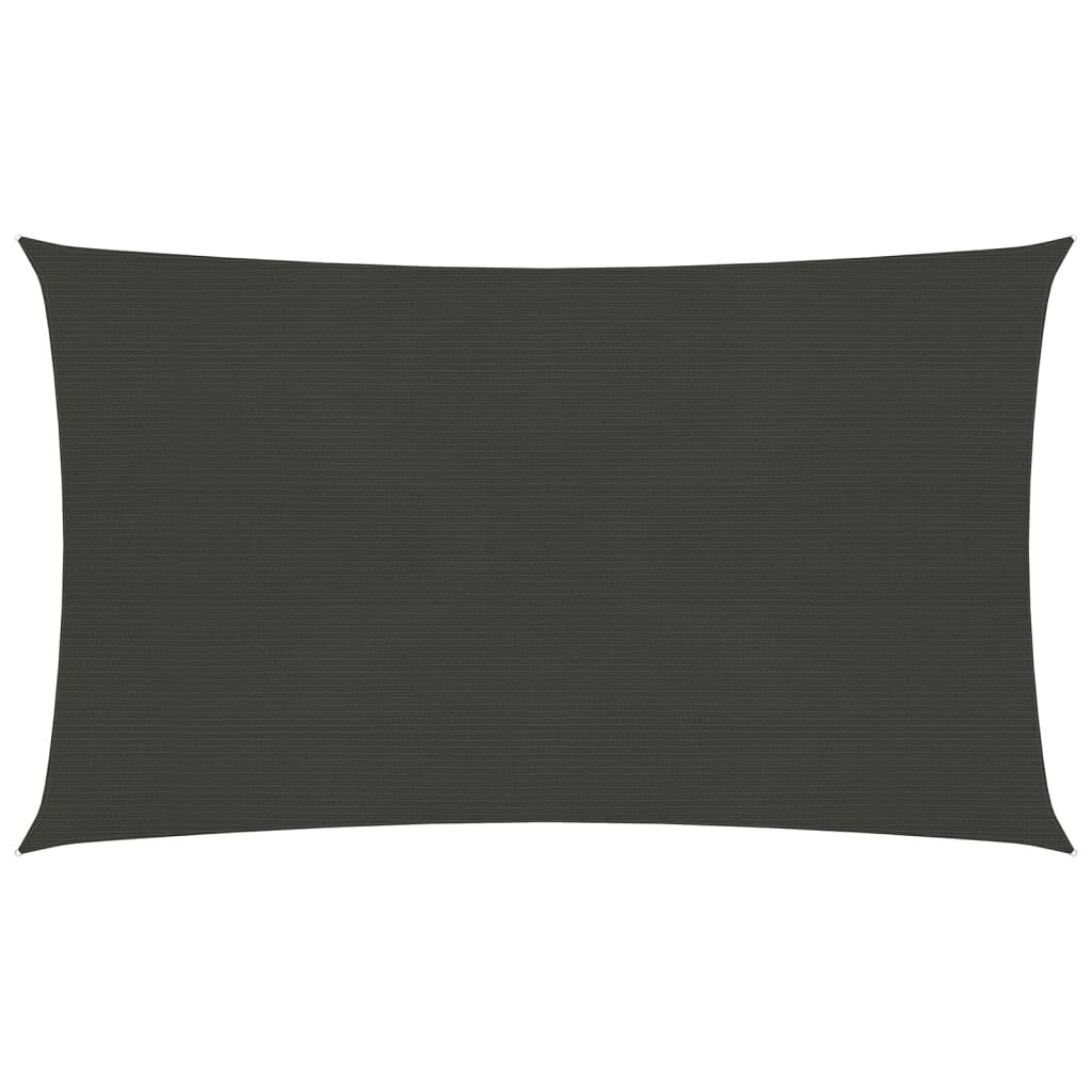 vidaXL Πανί Σκίασης Ανθρακί 6 x 8 μ. από HDPE 160 γρ./μ²
