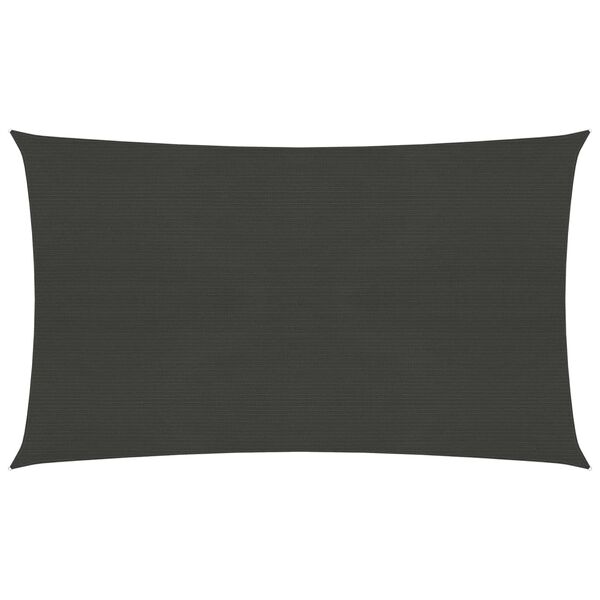 vidaXL Πανί Σκίασης Ανθρακί 6 x 8 μ. από HDPE 160 γρ./μ²
