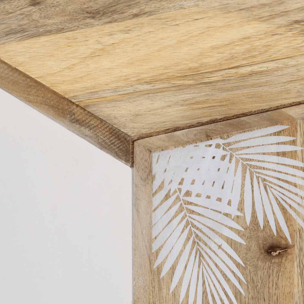ντουλάπι τηλεόρασης vidaXL 105x33,5x46 cm μασίφ ξύλο Mango