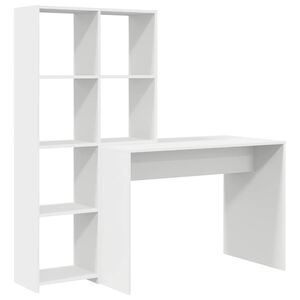 vidaXL &Gamma;&rho;&alpha;&phi;&epsilon;ί&omicron; &mu;&epsilon; &rho;ά&phi;&iota; &Lambda;&epsilon;&upsilon;&kappa;ό 138,5 x 55 x 143 &epsilon;&kappa; &Epsilon;&pi;&epsilon;&xi;&epsilon;&rho;&gamma;&alpha;&sigma;&mu;έ&nu;&omicron; &Xi;ύ&lambda;&omicron;