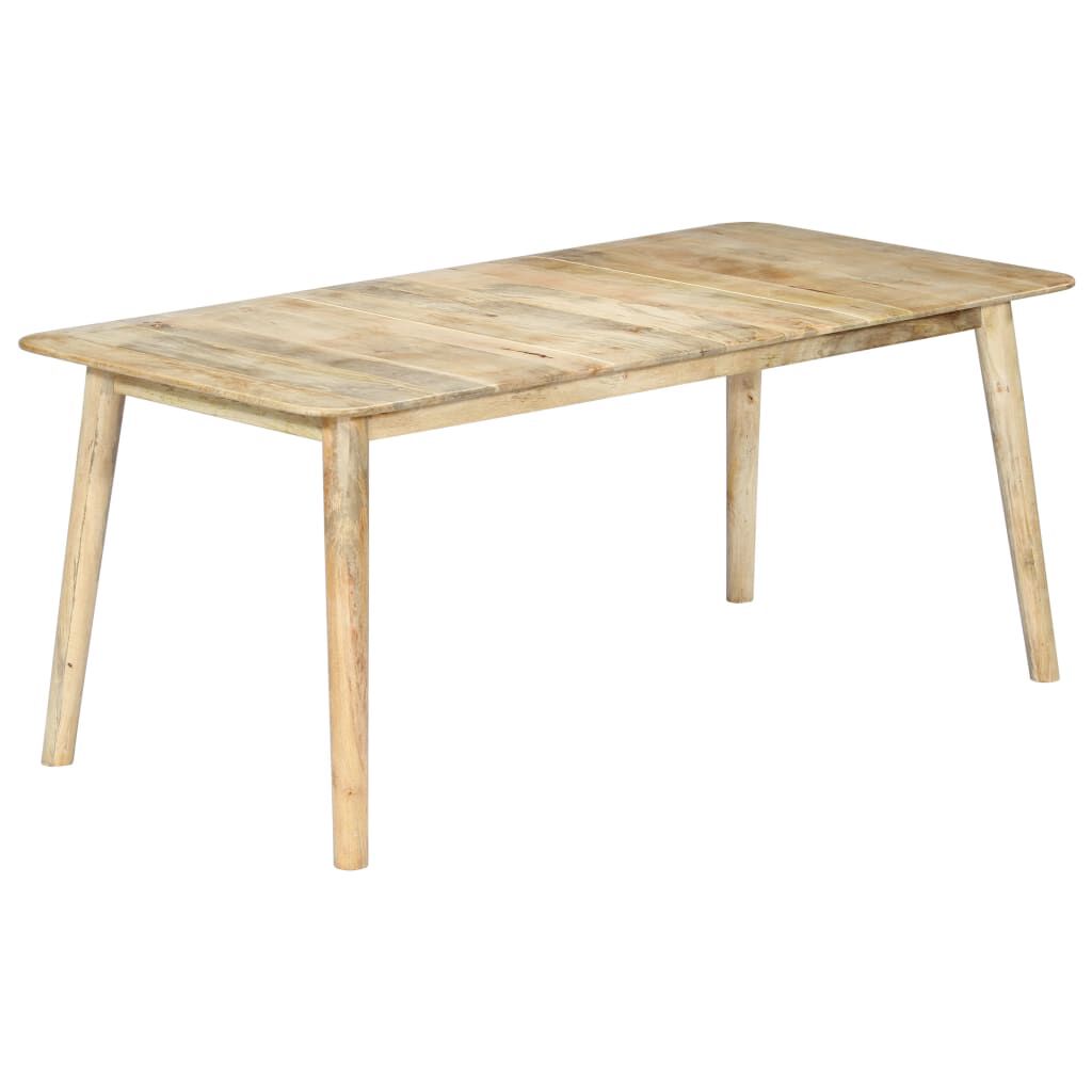 vidaXL Τραπεζαρία 180 x 90 x 76 εκ. από Μασίφ Ξύλο Μάνγκο