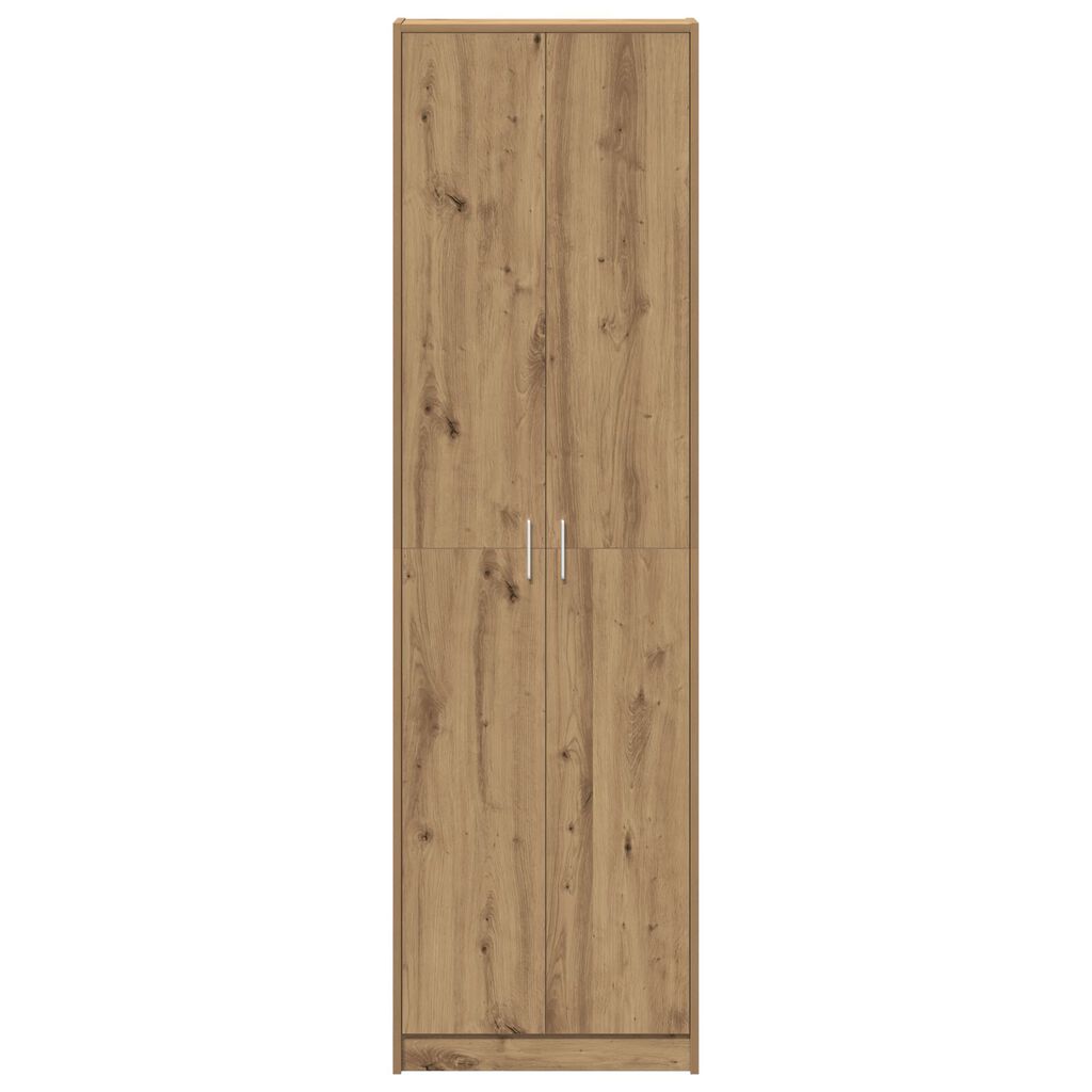 vidaXL Ντουλάπα από καρυδιά 55x25x189 εκ. Επεξεργασμένο ξύλο