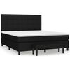 vidaXL &Kappa;&rho;&epsilon;&beta;ά&tau;&iota; Boxspring &mu;&epsilon; &Sigma;&tau;&rho;ώ&mu;&alpha; &Mu;&alpha;ύ&rho;&omicron; 160x200 &epsilon;&kappa;. &Upsilon;&phi;&alpha;&sigma;&mu;ά&tau;&iota;&nu;&omicron;