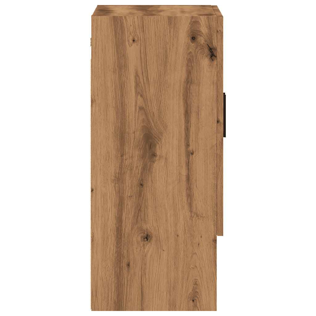 vidaXL Ντουλάπι Τοίχου τεχνίτης Δρυς 60x31x70 εκ. Επεξεργασμένο Ξύλο