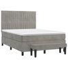 vidaXL &Kappa;&rho;&epsilon;&beta;ά&tau;&iota; Boxspring &mu;&epsilon; &Sigma;&tau;&rho;ώ&mu;&alpha; &Alpha;&nu;&omicron;&iota;&chi;&tau;ό &Gamma;&kappa;&rho;&iota; 140x190 &epsilon;&kappa;. &Beta;&epsilon;&lambda;&omicron;ύ&delta;&iota;&nu;&omicron;