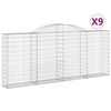 vidaXL &Sigma;&upsilon;&rho;&mu;&alpha;&tau;&omicron;&kappa;&iota;&beta;ώ&tau;&iota;&alpha; &Tau;&omicron;&xi;&omega;&tau;ά 9 &tau;&epsilon;&mu;. 300x30x120/140 &epsilon;&kappa;. &Gamma;&alpha;&lambda;&beta;&alpha;&nu;. &Alpha;&tau;&sigma;ά&lambda;&iota;