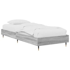 vidaXL &Sigma;&kappa;&epsilon;&lambda;&epsilon;&tau;ό&sigmaf; &Kappa;&rho;&epsilon;&beta;&alpha;&tau;&iota;&omicron;ύ &Gamma;&kappa;&rho;&iota; Sonoma 80 x 200 cm &Epsilon;&pi;&epsilon;&xi;&epsilon;&rho;&gamma;&alpha;&sigma;&mu;έ&nu;&omicron; &Xi;ύ&lambda;&omicron;