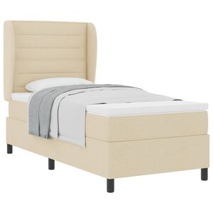 vidaXL &Kappa;&rho;&epsilon;&beta;ά&tau;&iota; &mu;&epsilon; &epsilon;&lambda;&alpha;&tau;ή&rho;&iota;&alpha; &mu;&epsilon; &sigma;&tau;&rho;ώ&mu;&alpha; &Kappa;&rho;&epsilon;&mu; 90 x 190 cm ύ&phi;&alpha;&sigma;&mu;&alpha;