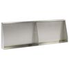 vidaXL &Tau;&omicron;ί&chi;&omicron;&sigmaf; &Sigma;&tau;ή&rho;&iota;&xi;&eta;&sigmaf; 2 &tau;&mu;&chi;. 60 x 12 x 40 cm &Alpha;&nu;&omicron;&xi;&epsilon;ί&delta;&omega;&tau;&omicron; &Alpha;&tau;&sigma;ά&lambda;&iota; &Alpha;&sigma;&eta;&mu;ί