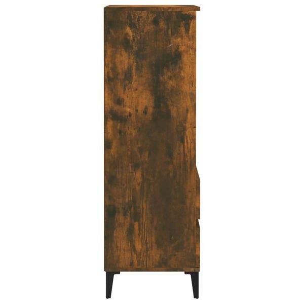 vidaXL Ντουλάπι Καπνιστή Δρυς 40x36x110 εκ. από Επεξεργασμένο Ξύλο