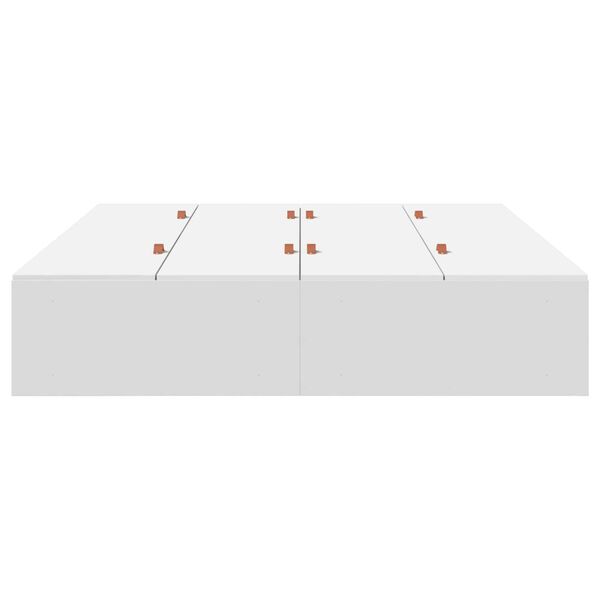 VidaXL Κρεβάτι Αποθηκευτικό Λευκό 150x200 εκ.