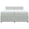 vidaXL &Kappa;&rho;&epsilon;&beta;ά&tau;&iota; Boxspring &mu;&epsilon; &Sigma;&tau;&rho;ώ&mu;&alpha; &Alpha;&nu;&omicron;&iota;&chi;&tau;ό &Gamma;&kappa;&rho;&iota; 200x200 &epsilon;&kappa;. &Beta;&epsilon;&lambda;&omicron;ύ&delta;&iota;&nu;&omicron;