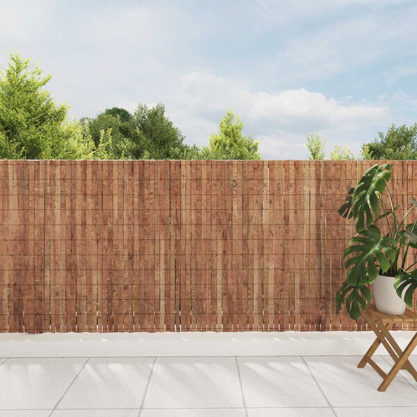 vidaXL Φράχτης από φλοιό 400x125 εκ