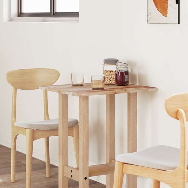 vidaXL Επιφάνεια Γραφείου Ορθογώνια 80x50x2 εκ. Μασίφ Ξύλο Ακακίας