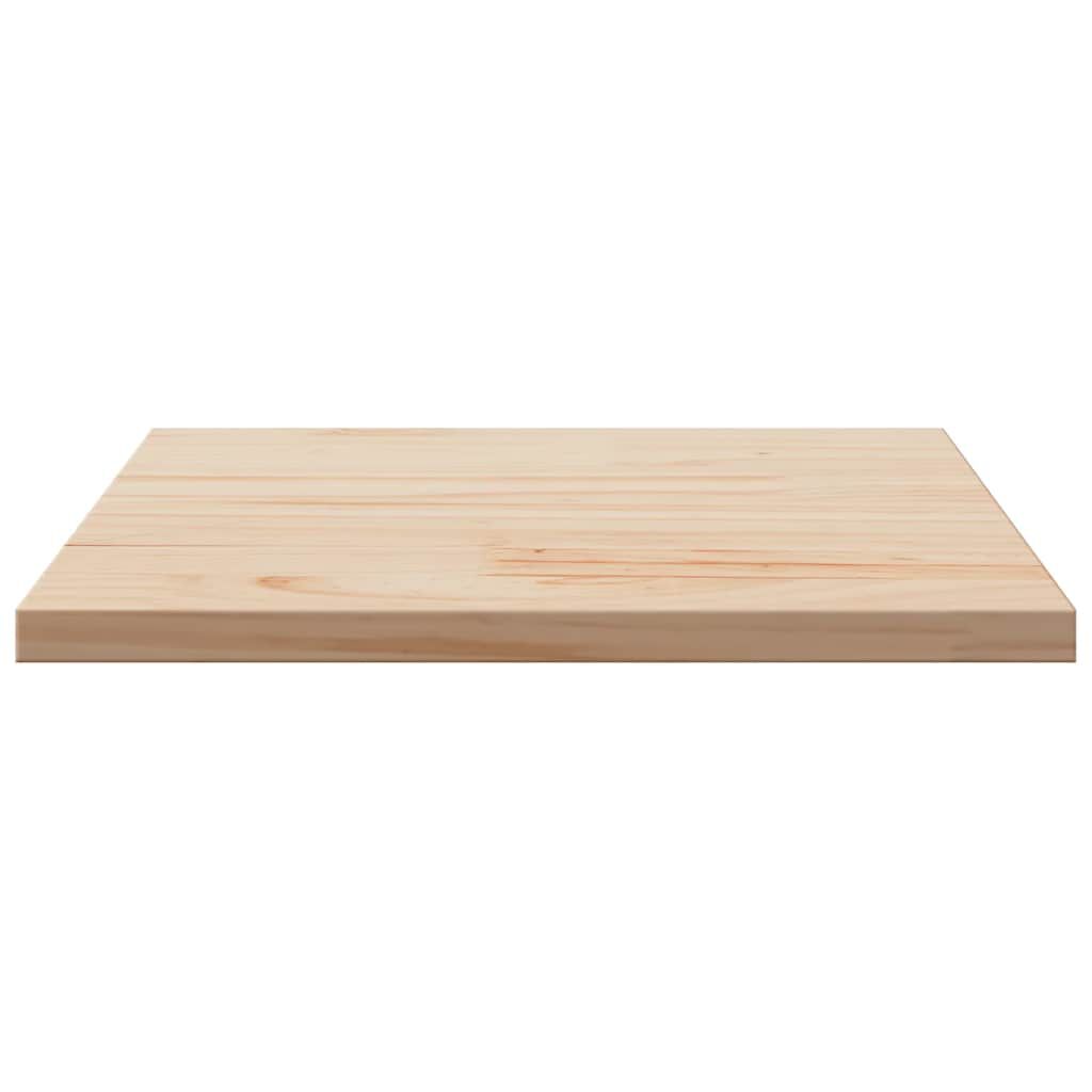 vidaXL Επιφάνεια Τραπεζιού Τετράγωνη 50x50x1,7 εκ. Μασίφ Ξύλο Πεύκου