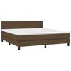 vidaXL &Kappa;&rho;&epsilon;&beta;ά&tau;&iota; Boxspring &mu;&epsilon; &Sigma;&tau;&rho;ώ&mu;&alpha; &Sigma;&kappa;&omicron;ύ&rho;&omicron; &Kappa;&alpha;&phi;έ 160x200 &epsilon;&kappa; &Upsilon;&phi;&alpha;&sigma;&mu;ά&tau;&iota;&nu;&omicron;