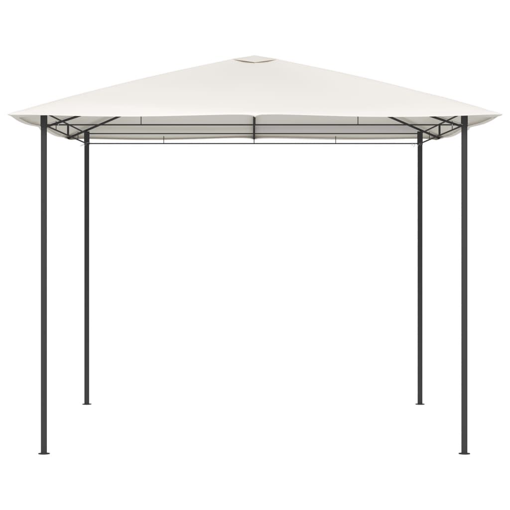 vidaXL Κιόσκι Κρεμ 3 x 3 x 2,6 μ. 160 γρ./μ²