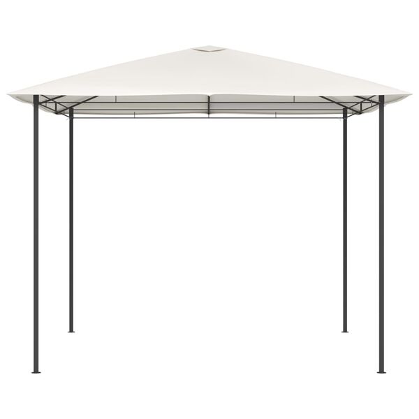 vidaXL Κιόσκι Κρεμ 3 x 3 x 2,6 μ. 160 γρ./μ²