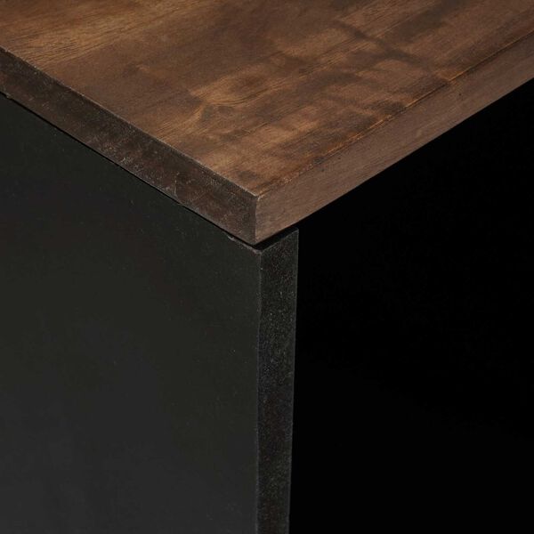 vidaXL Βιτρίνα 80x33.5x75 εκ. Συμπαγές ξύλο μάνγκο