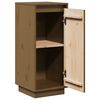 vidaXL Ντουλάπια 2 τεμ. Καφέ Μελί 31,5x34x75 εκ. από Μασίφ Ξύλο Πεύκου