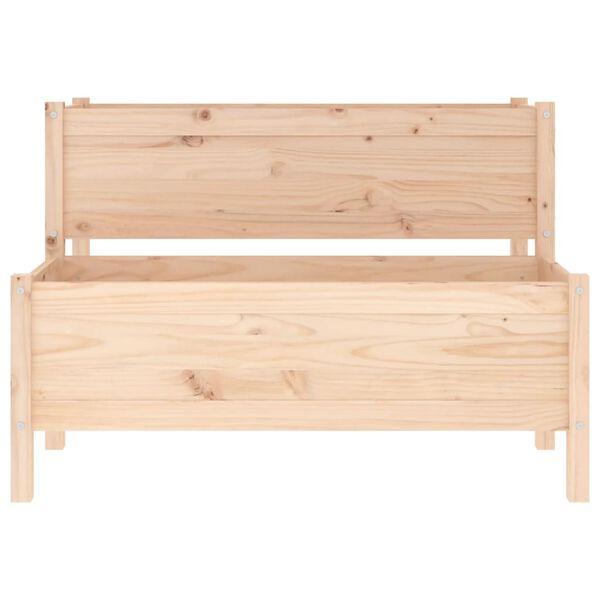 vidaXL Ζαρντινιέρα 110x84x75 εκ. από Μασίφ Ξύλο Πεύκου