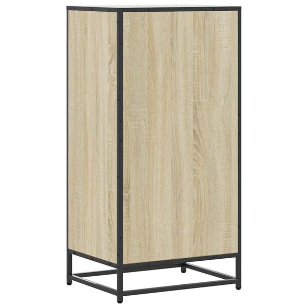 vidaXL Παπουτσοθήκη Sonoma Δρυς 48x38x97,5 εκ. από Επεξεργασμένο Ξύλο
